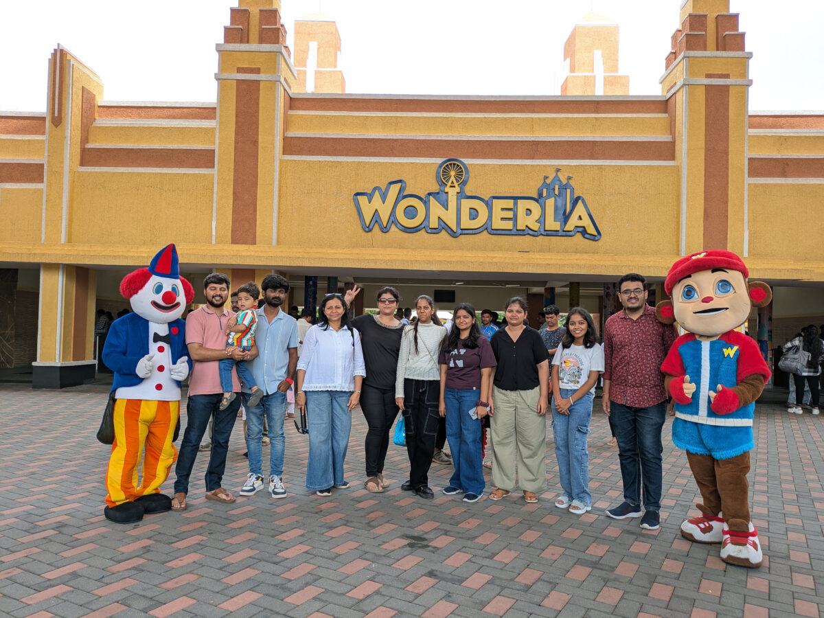 Team outing at Wonderla